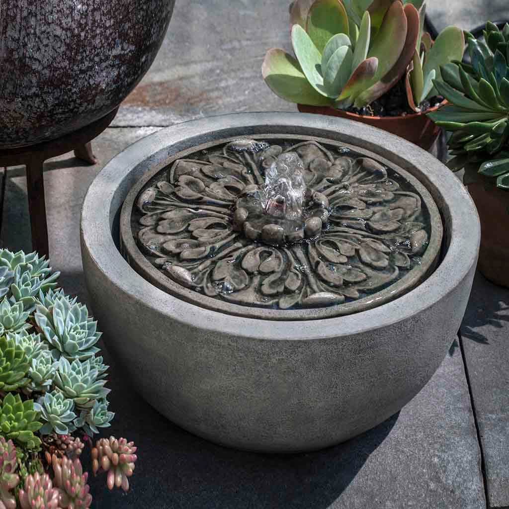 M-Series Medallion Garden Water Fountain