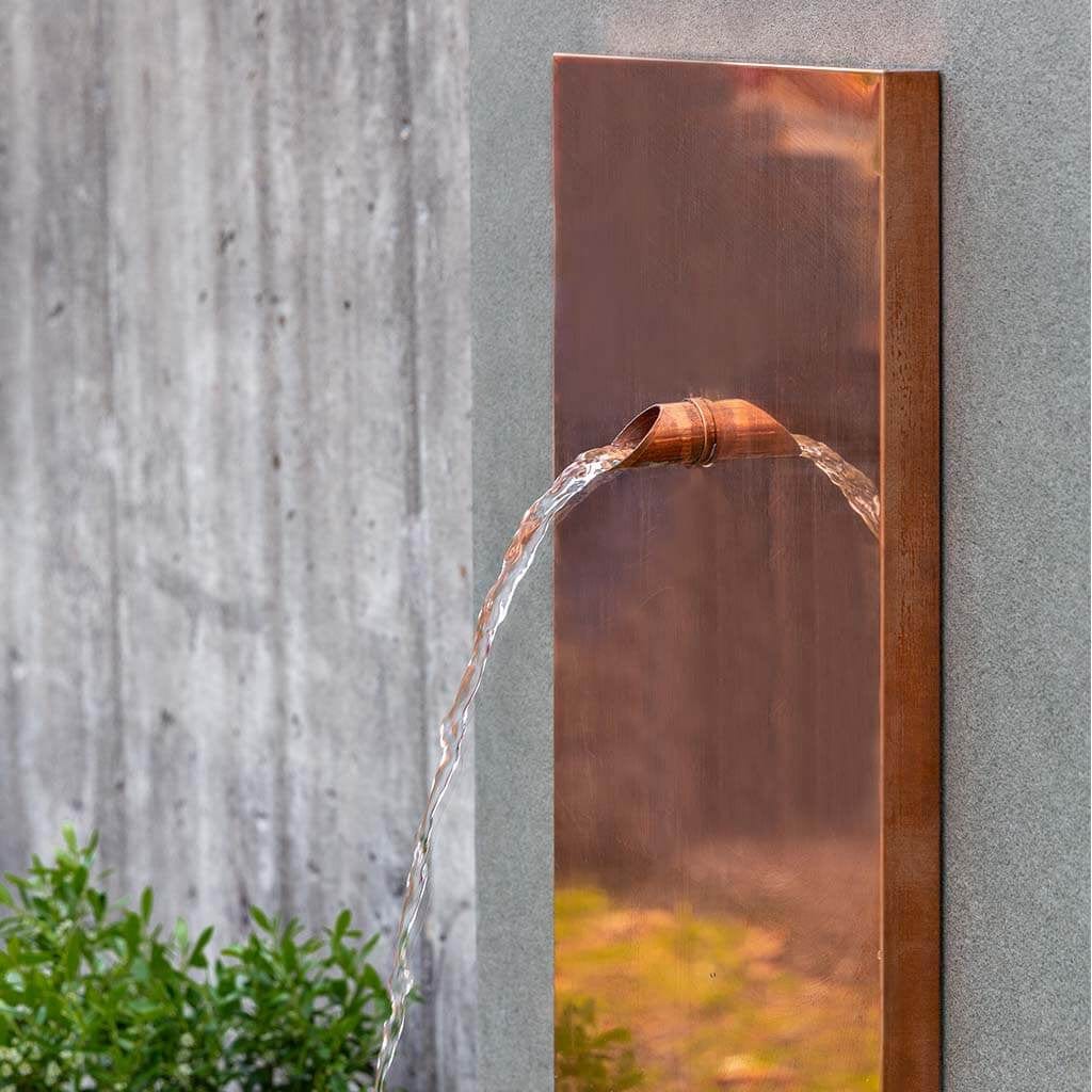 MC2 Wall Outdoor Fountain - Copper