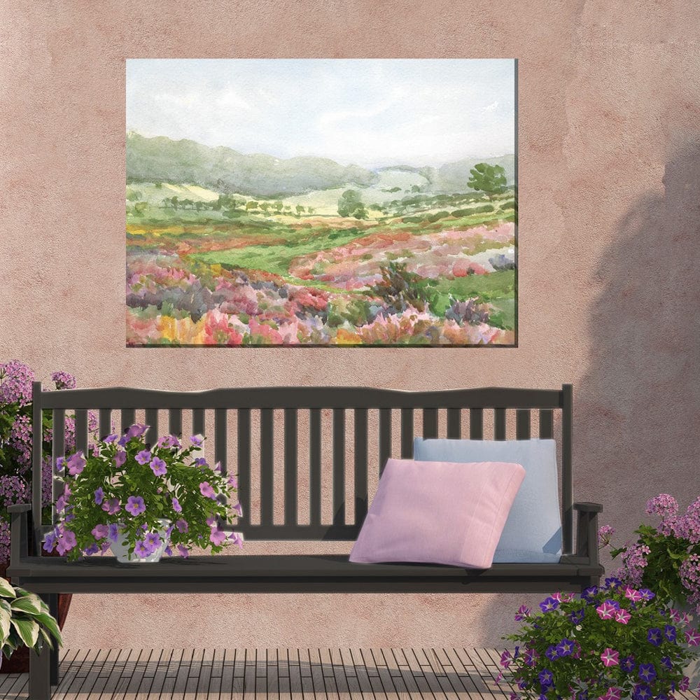 Misty Moors Outdoor Canvas Art