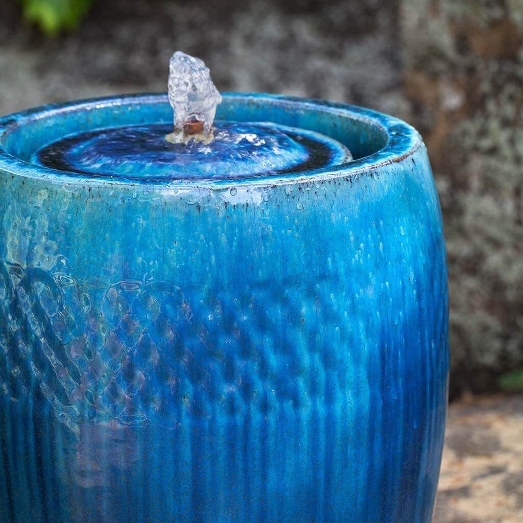 Short Malmo Glazed Fountain