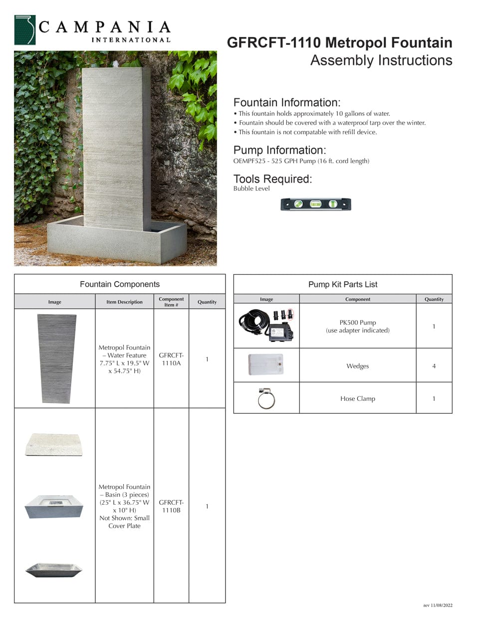 Metropol GFRC Fountain