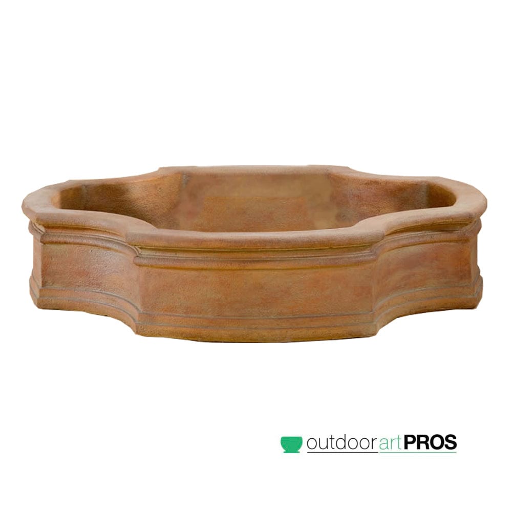 Giannini Monaco Fountain Basin - Outdoor Art Pros
