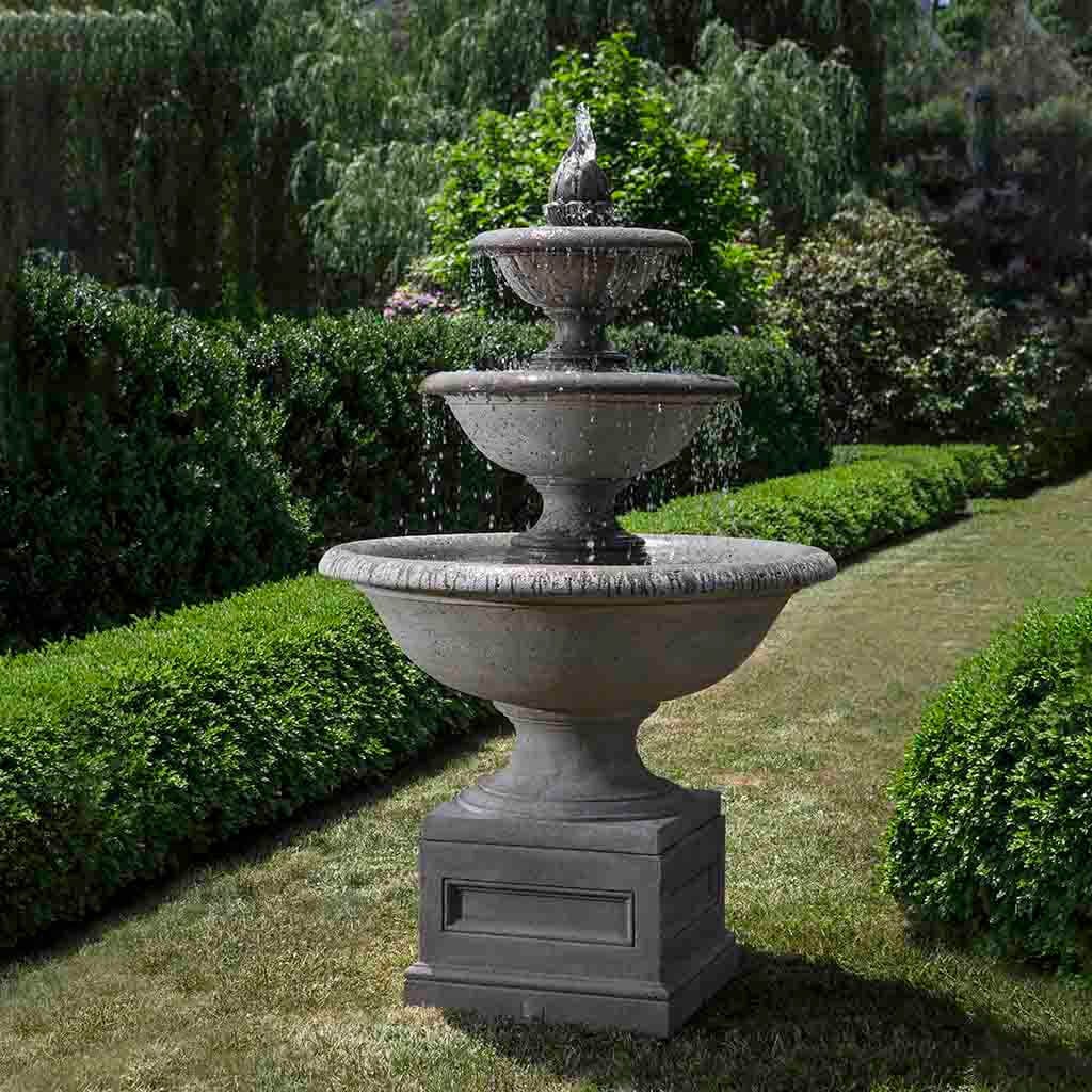 Monteros Tiered Outdoor Water Fountain