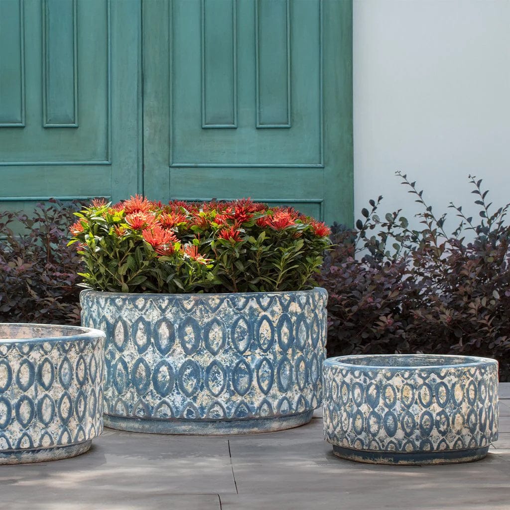 Oriel Planter Low Nested Set of 3 | Glazed Collection