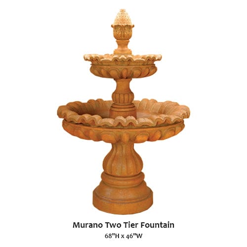 Murano Two Tier Fountain