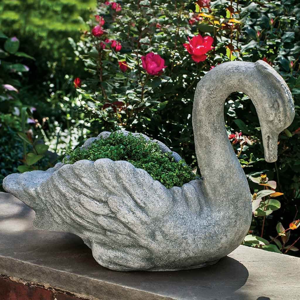 Newport Swan Bird Garden Planter