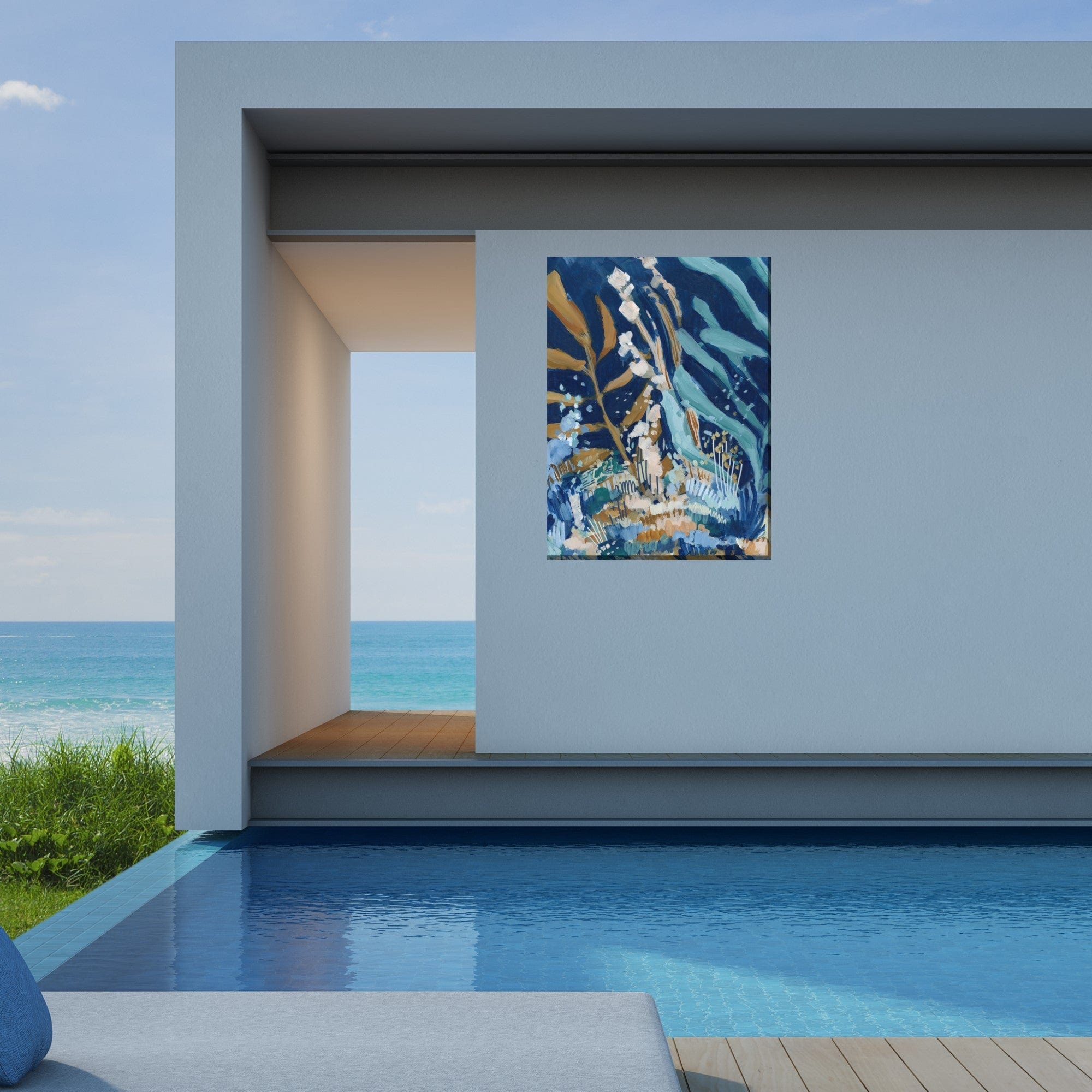Sea Grass No2 Outdoor Canvas Art