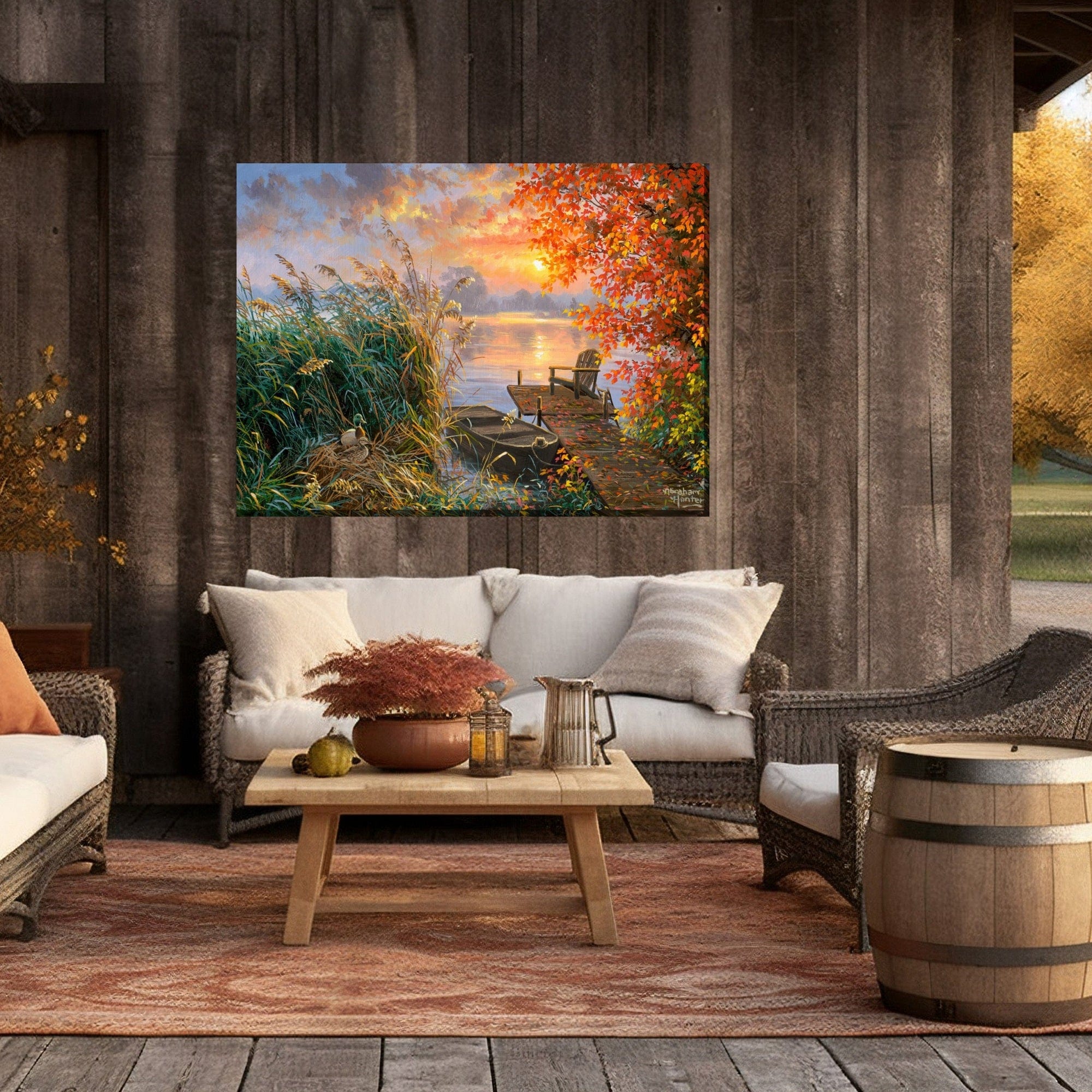 Fond Memories Outdoor Canvas Art