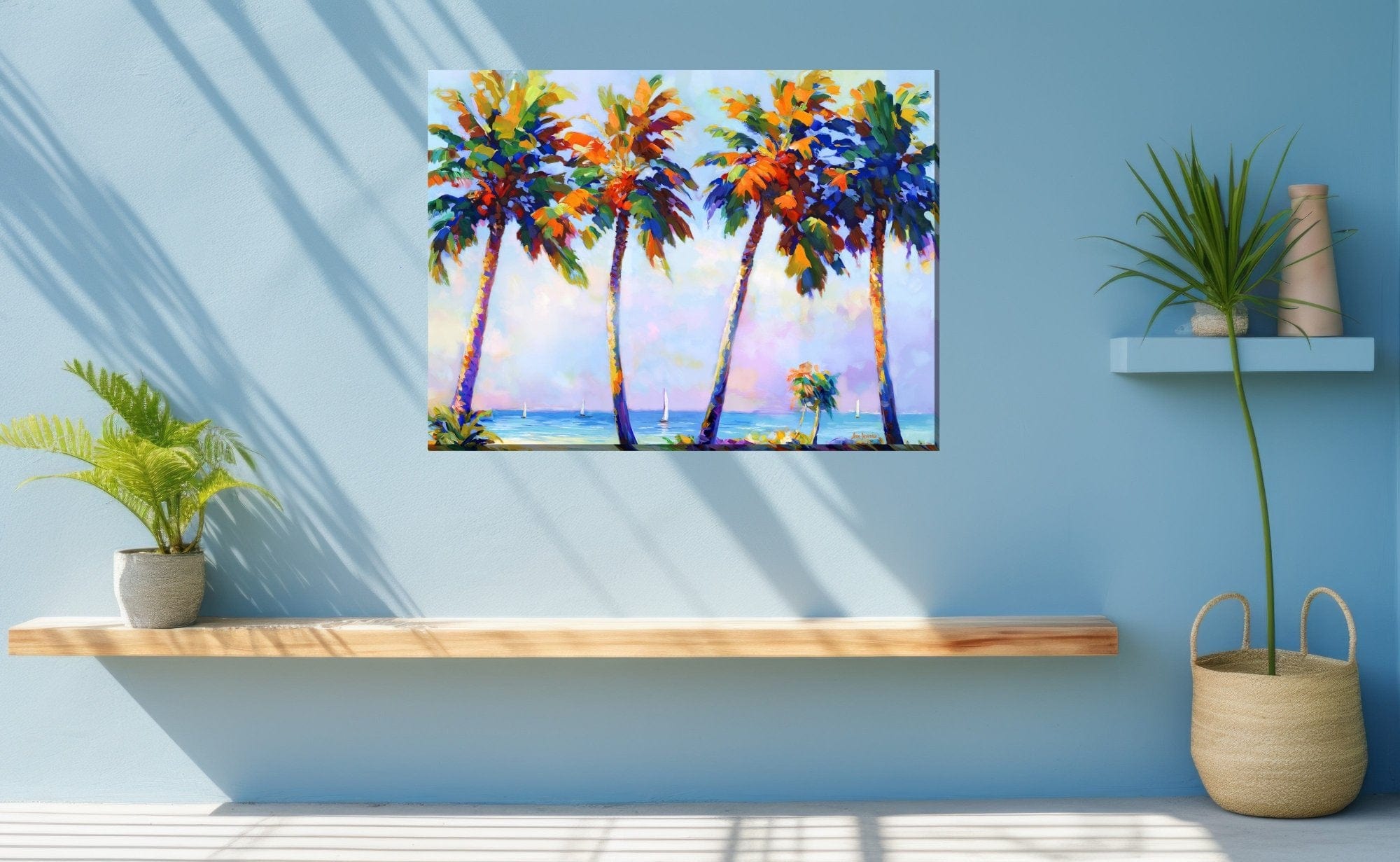 The Flamboyant Four Outdoor Canvas Art