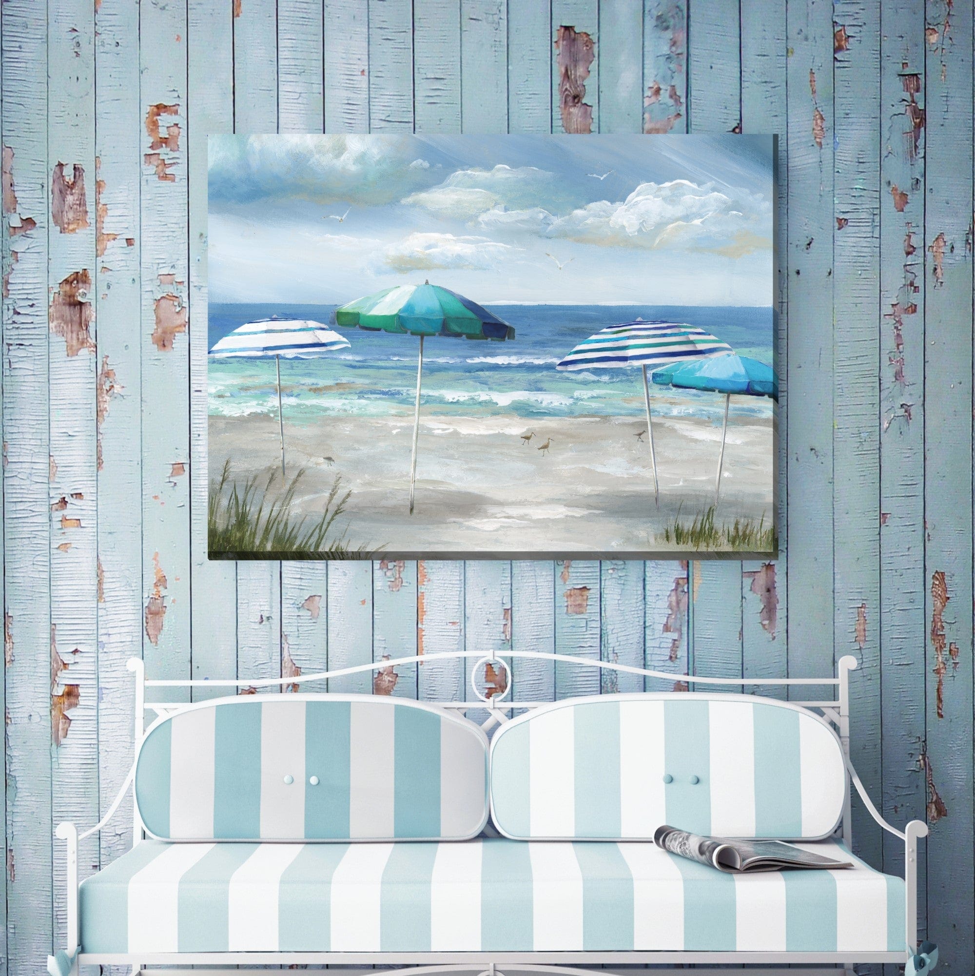 Shady Ladies Outdoor Canvas Art