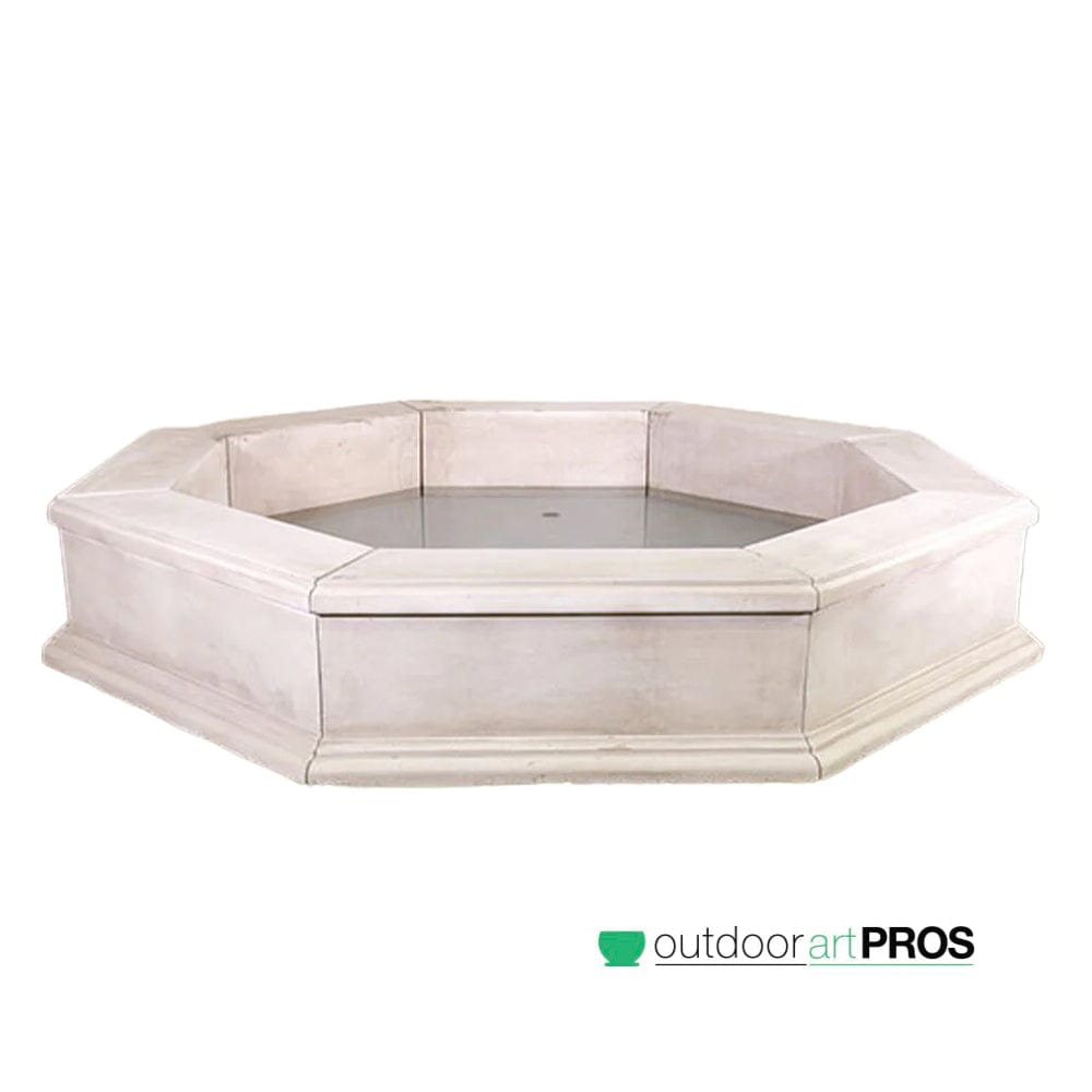 Giannini Fountain Octavius Easy Basin - Outdoor Art Pros