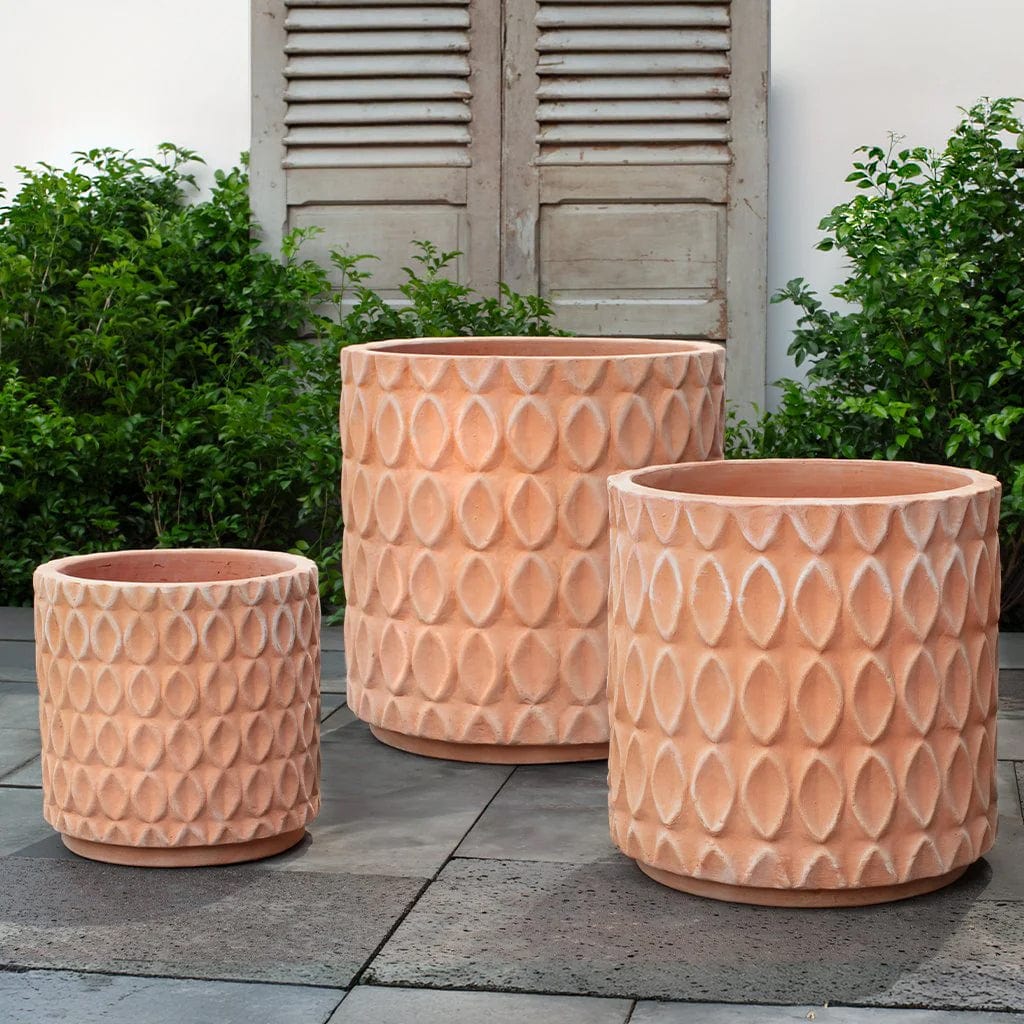 Oriel Planter Nested Set of 3 | Terra Cotta Collection