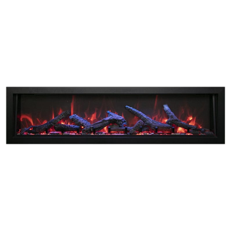 Amantii Panorama 40" Deep Full View Smart Indoor| Outdoor Electric Fireplace