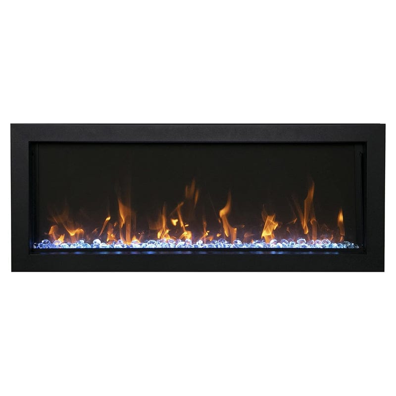 Amantii Panorama 30" Xtraslim Full View Smart Indoor| Outdoor Electric Fireplace