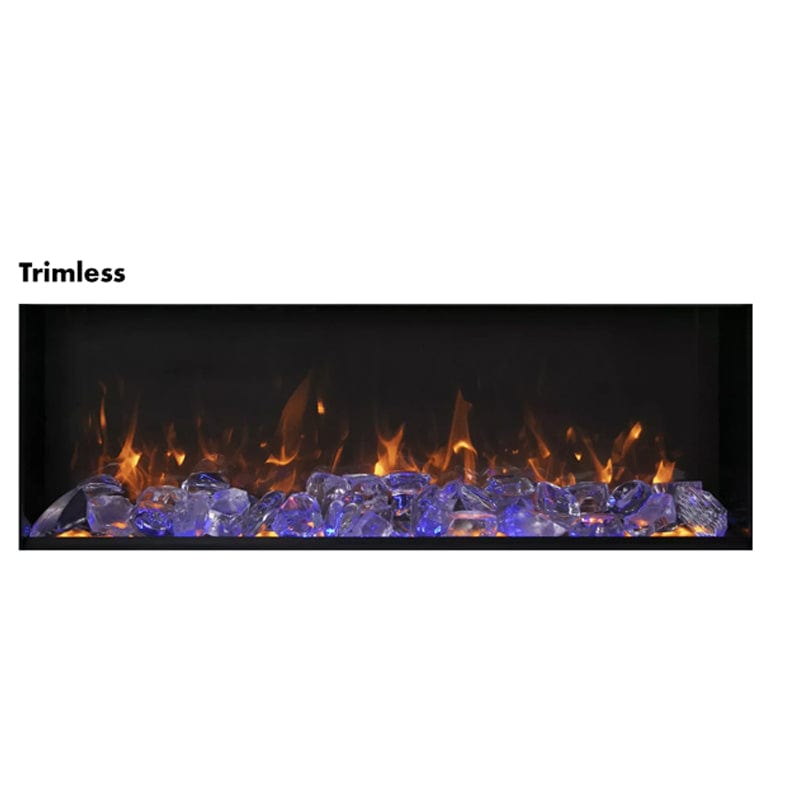Amantii Panorama BI 88" Slim Smart Indoor | Outdoor Electric Fireplace