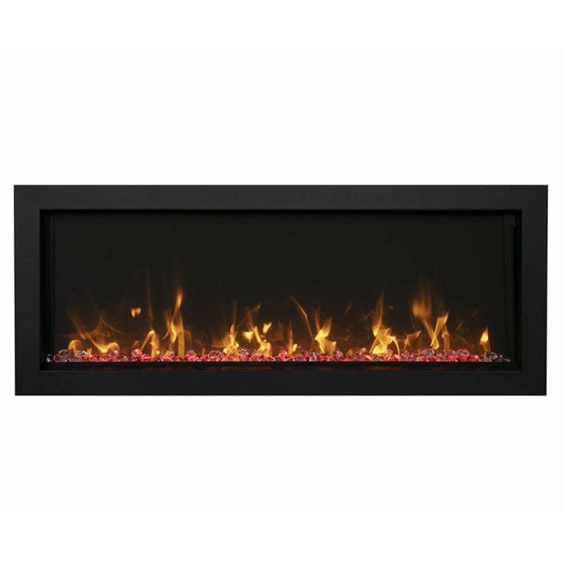 Amantii Panorama 30" Xtraslim Full View Smart Indoor| Outdoor Electric Fireplace