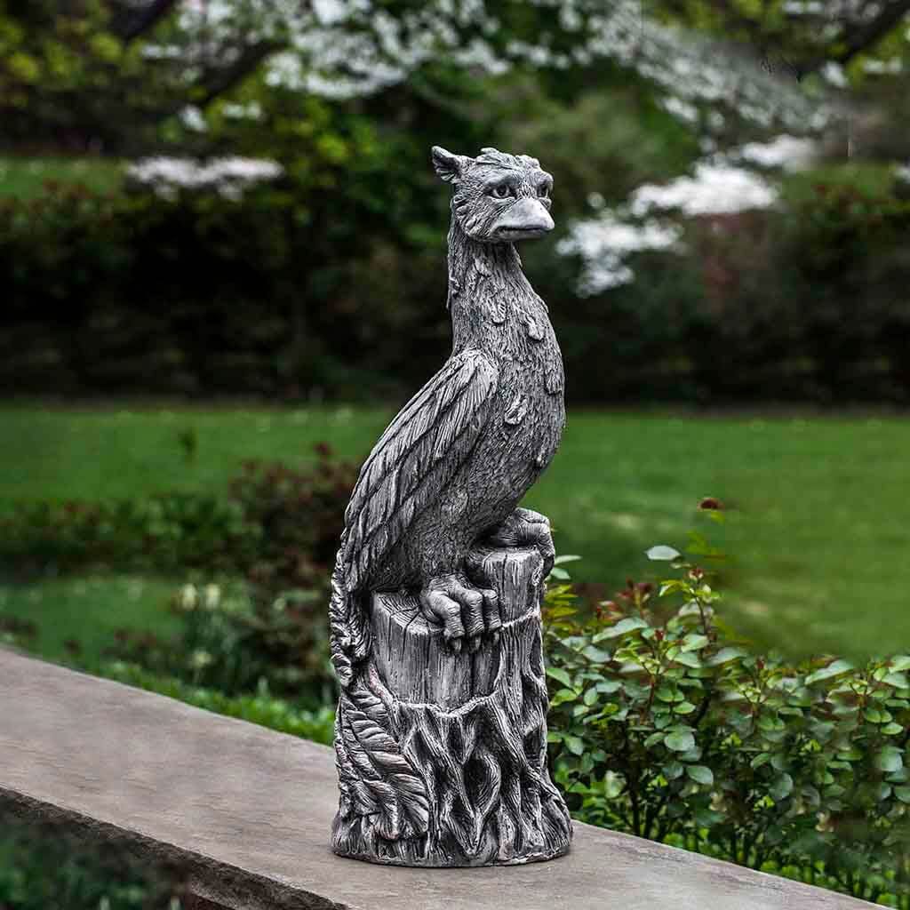 Phoenix Cast Stone Garden Statue | Bird Statue