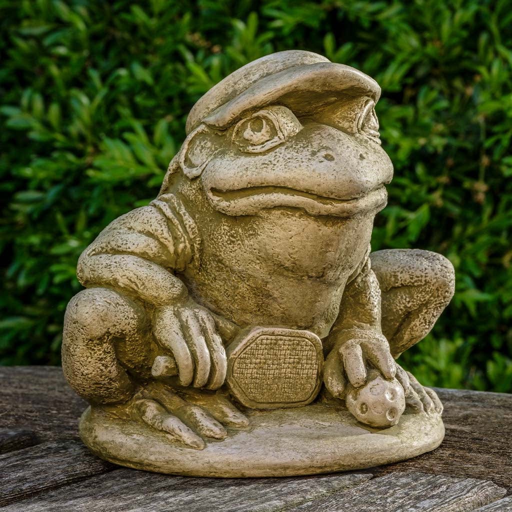 Pickleball Frog Statue