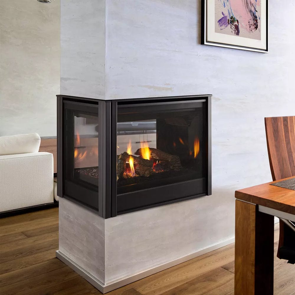 Pier 36" Pier Direct Vent Multi Side Top/Rear Gas Fireplace With IntelliFire Touch Ignition (NG) - Outdoor Art Pros