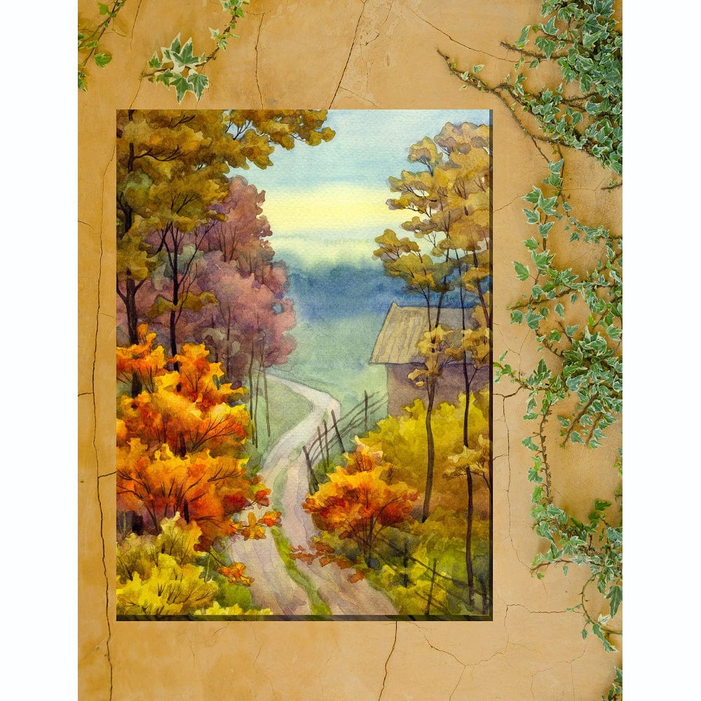 Rambling Road Outdoor Canvas Art