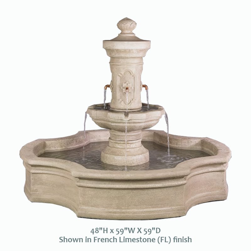 Ravello Monaco Pond Fountain