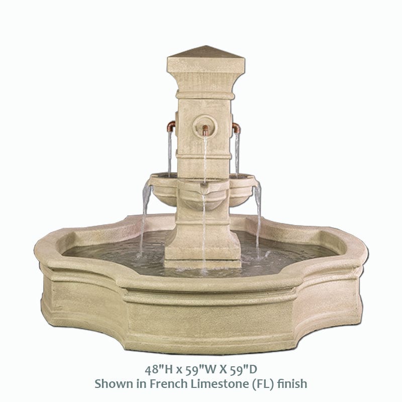 Rialto Monaco Pond Fountain