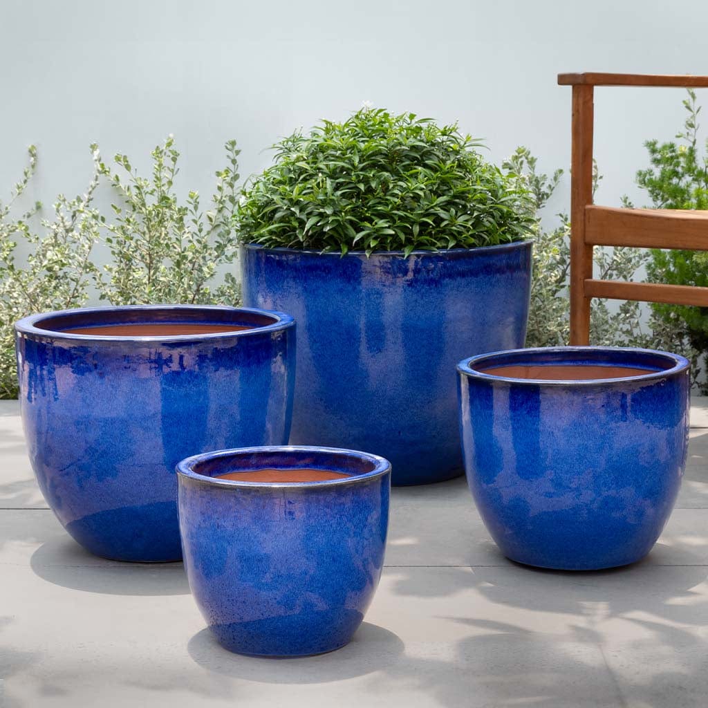 Cora Planter Nested Set of 4 | Glazed Collection