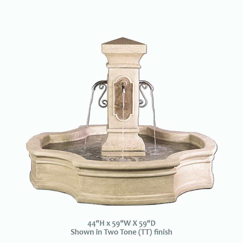 San Pietro Monaco Pond Fountain