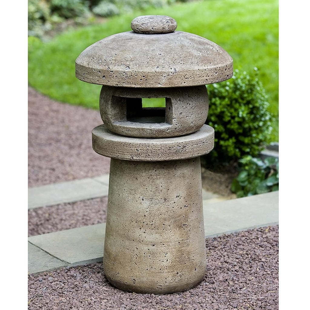 Sapporo Lantern Zen Statue - Cast Stone