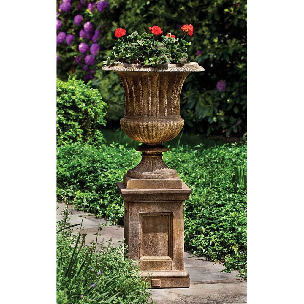 Smithsonian Classical Urn with Pedestal