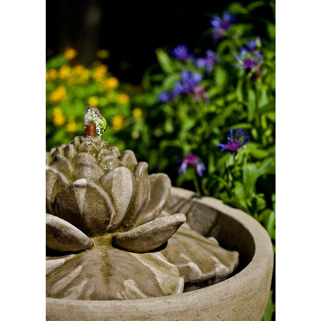 Smithsonian Lotus Garden Water Fountain