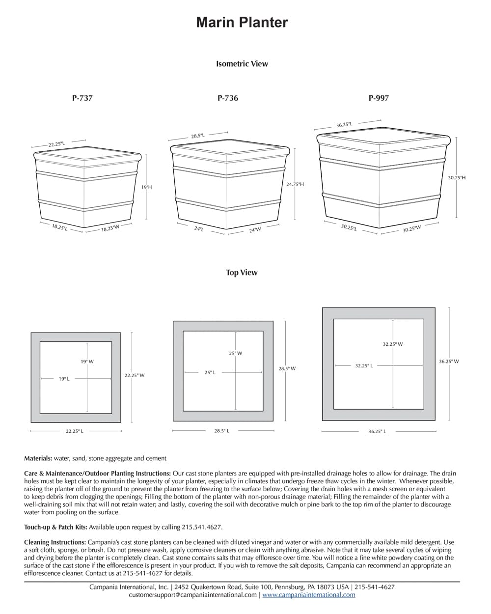 Marin Garden Planter