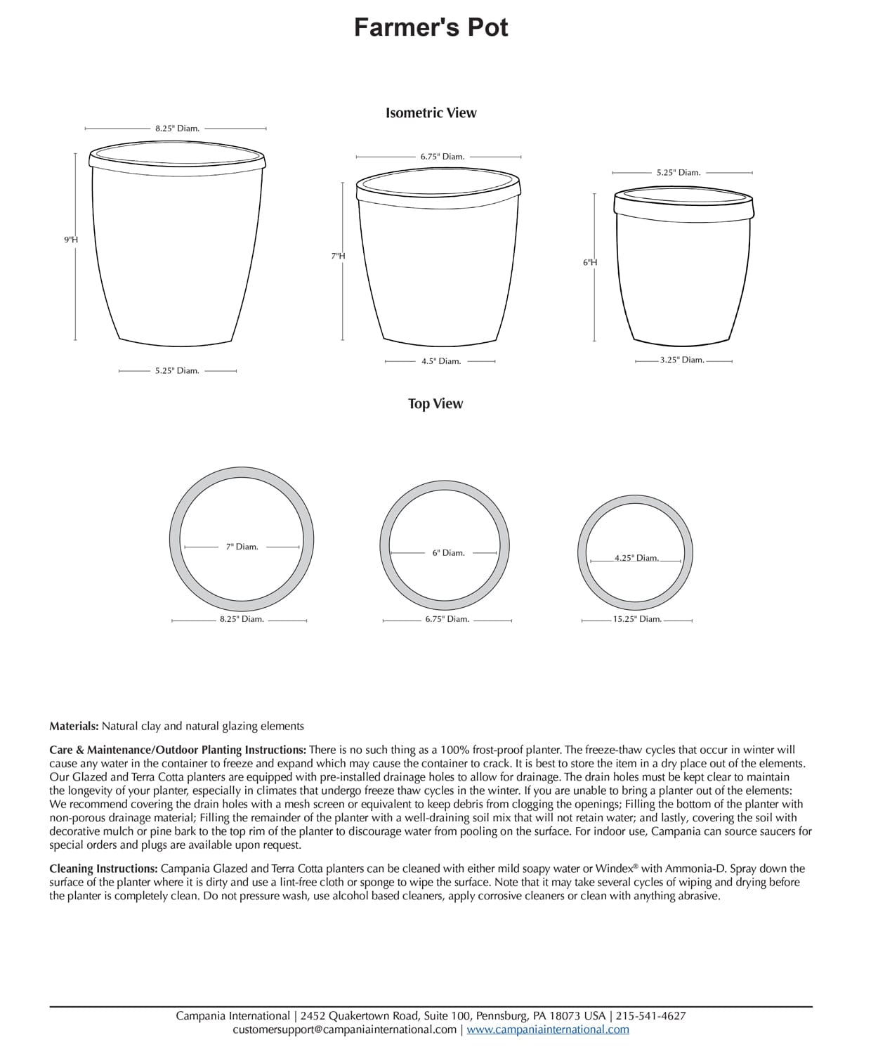 Farmer’s Pot - Set of 12 in Cotswold White