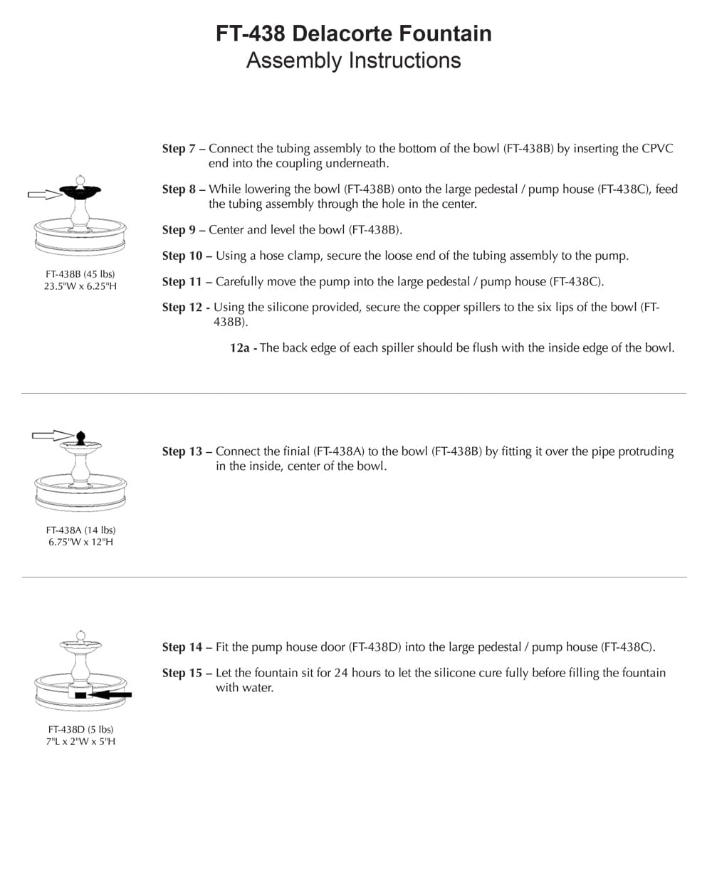 Delacorte Tiered Fountain