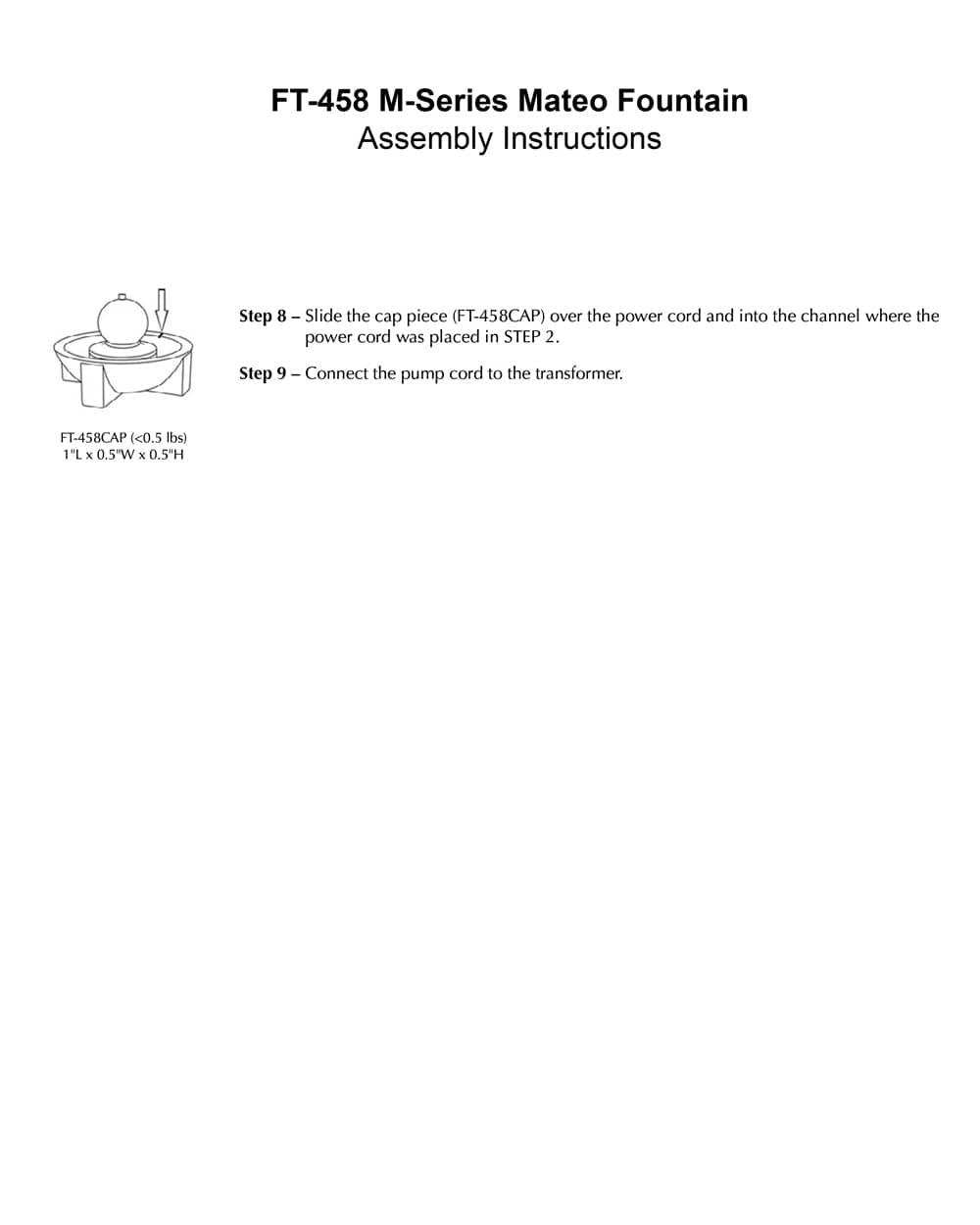 M-Series Mateo Fountain