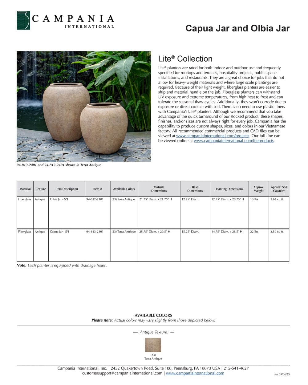 Olbia Jar | Lite® Collection