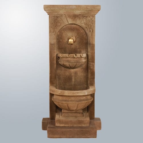 St. Helena Fountain With Step For For Bronze Spout