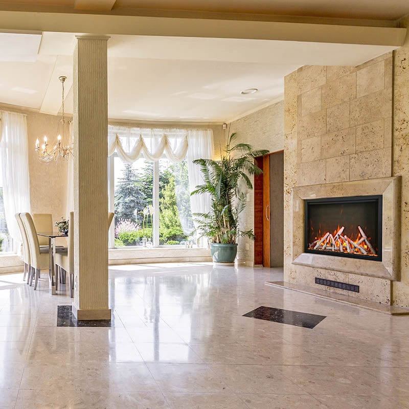 Amantii 38" TRD Bespoke Smart Electric Fireplace Insert