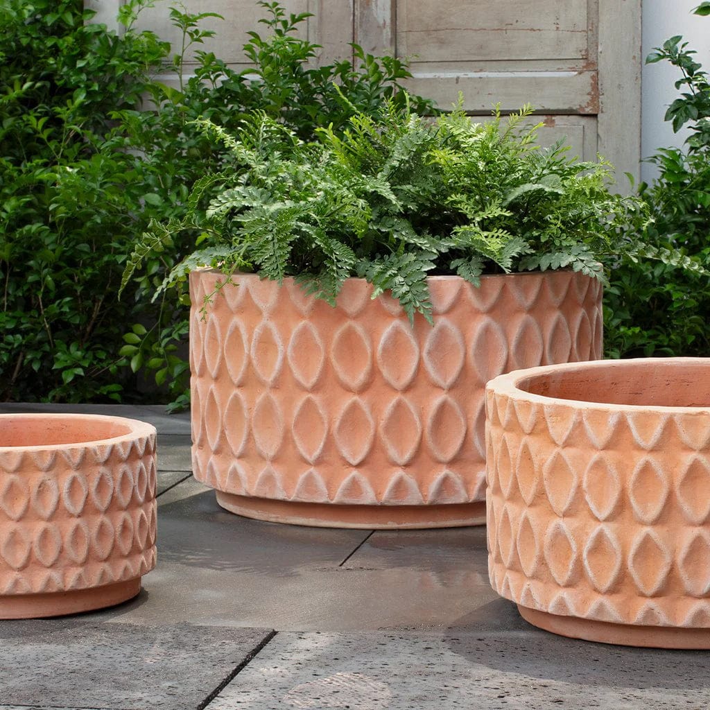 Oriel Planter Low Nested Set of 3 | Terra Cotta Collection