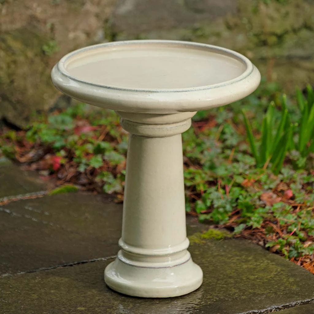 Terrace Birdbath Set of 2 | Glazed Collection