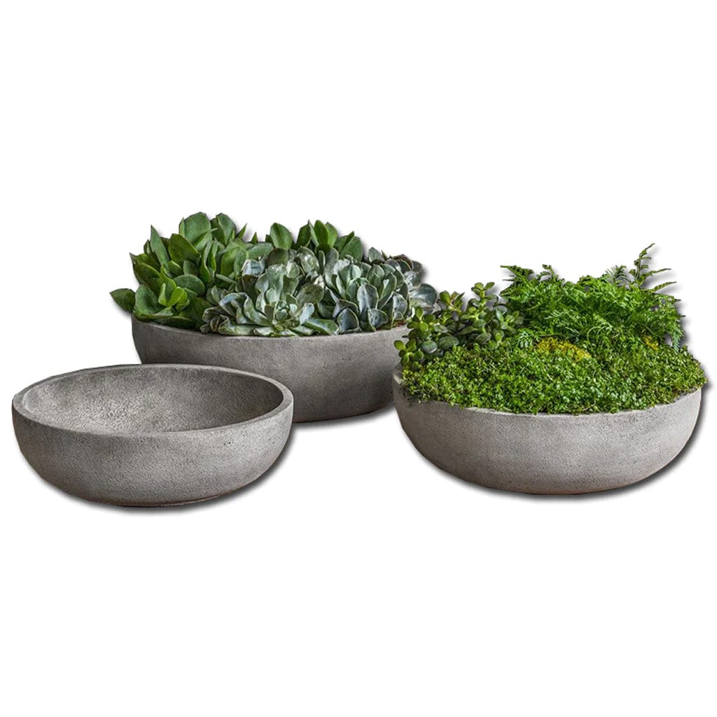 Terrace Bowl | Cast Stone Planter