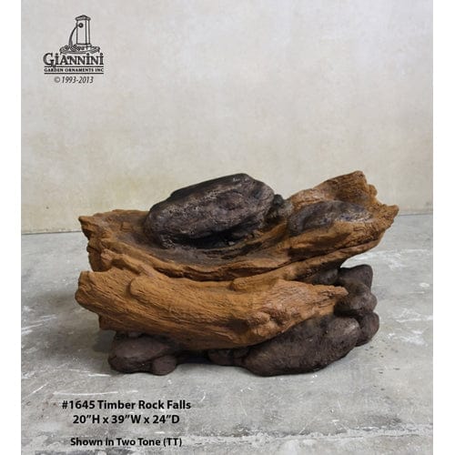 Timber Rock Falls Fountain