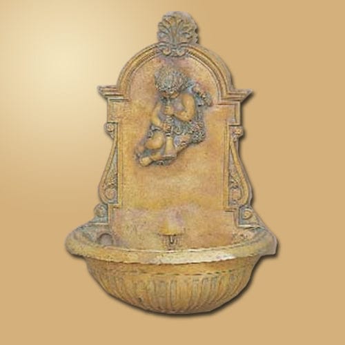 Trumpet Angel Wall Fountain
