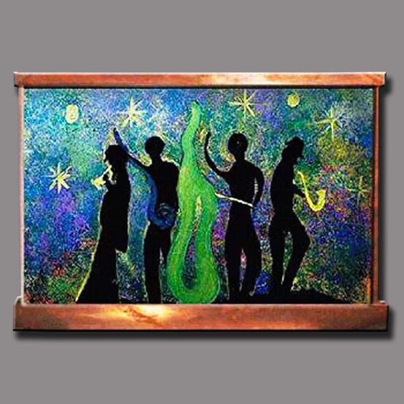 Twilight in Ocho Rios Wall Fountain