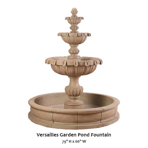 Versailles Garden Pond Fountain