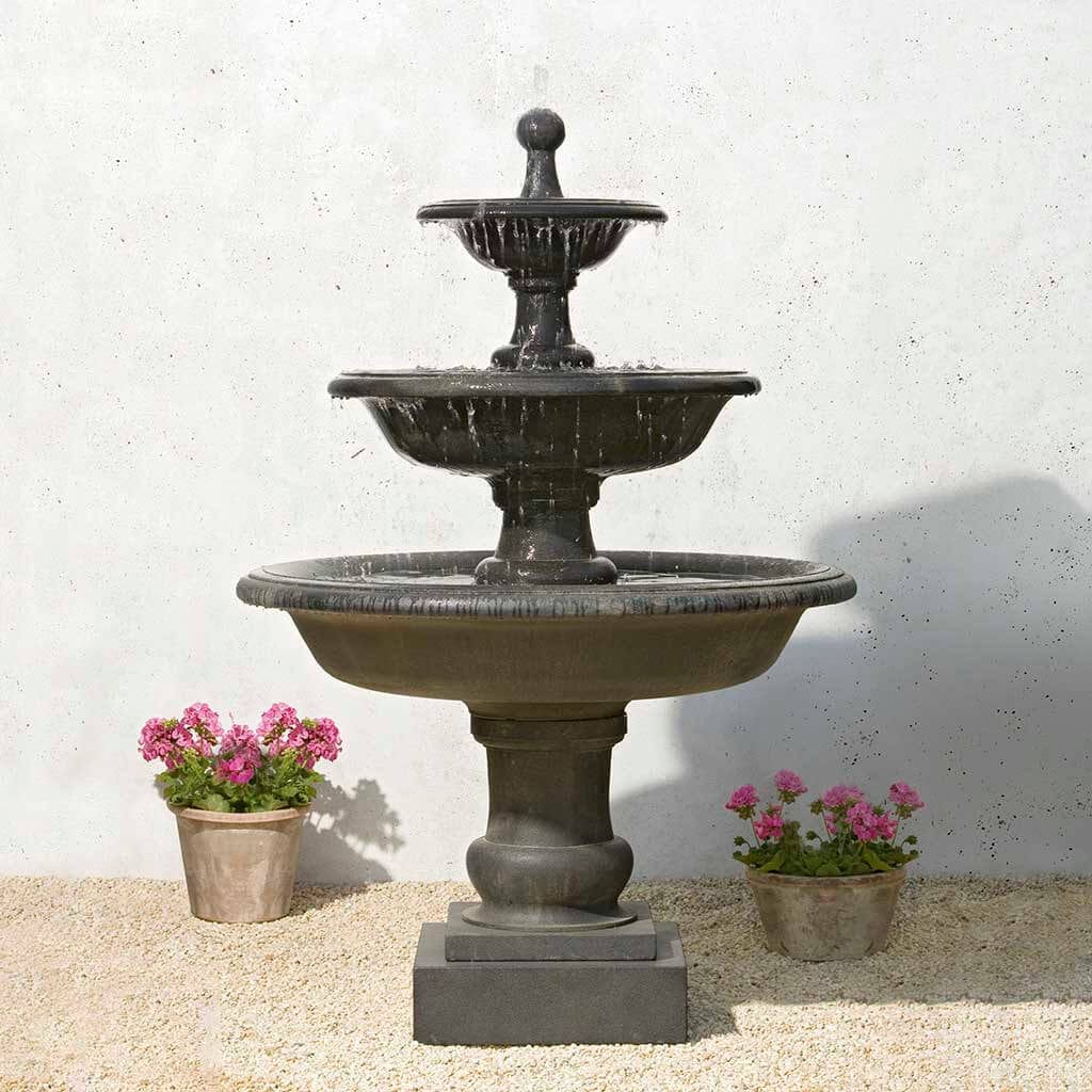 Vicobello Tiered Outdoor Water Fountain
