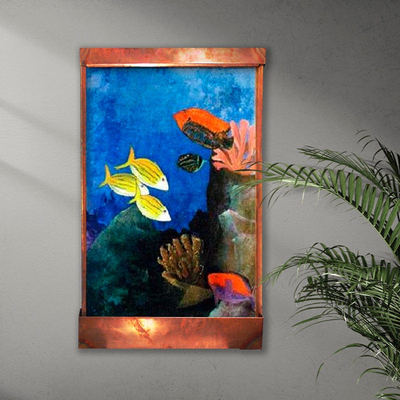 Aquarium Tropical Wall Fountain