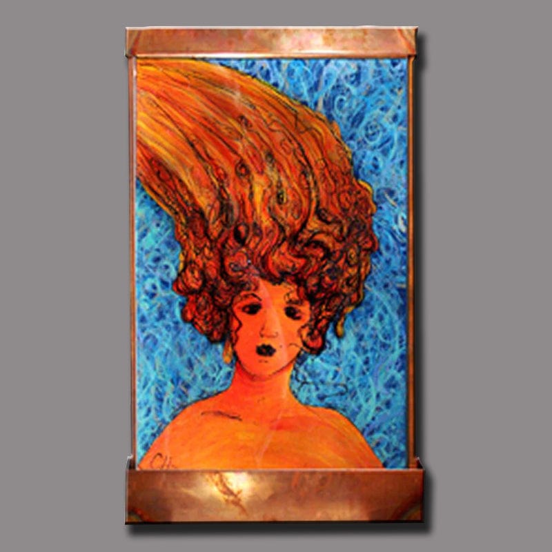 Burning Desire Wall Fountain