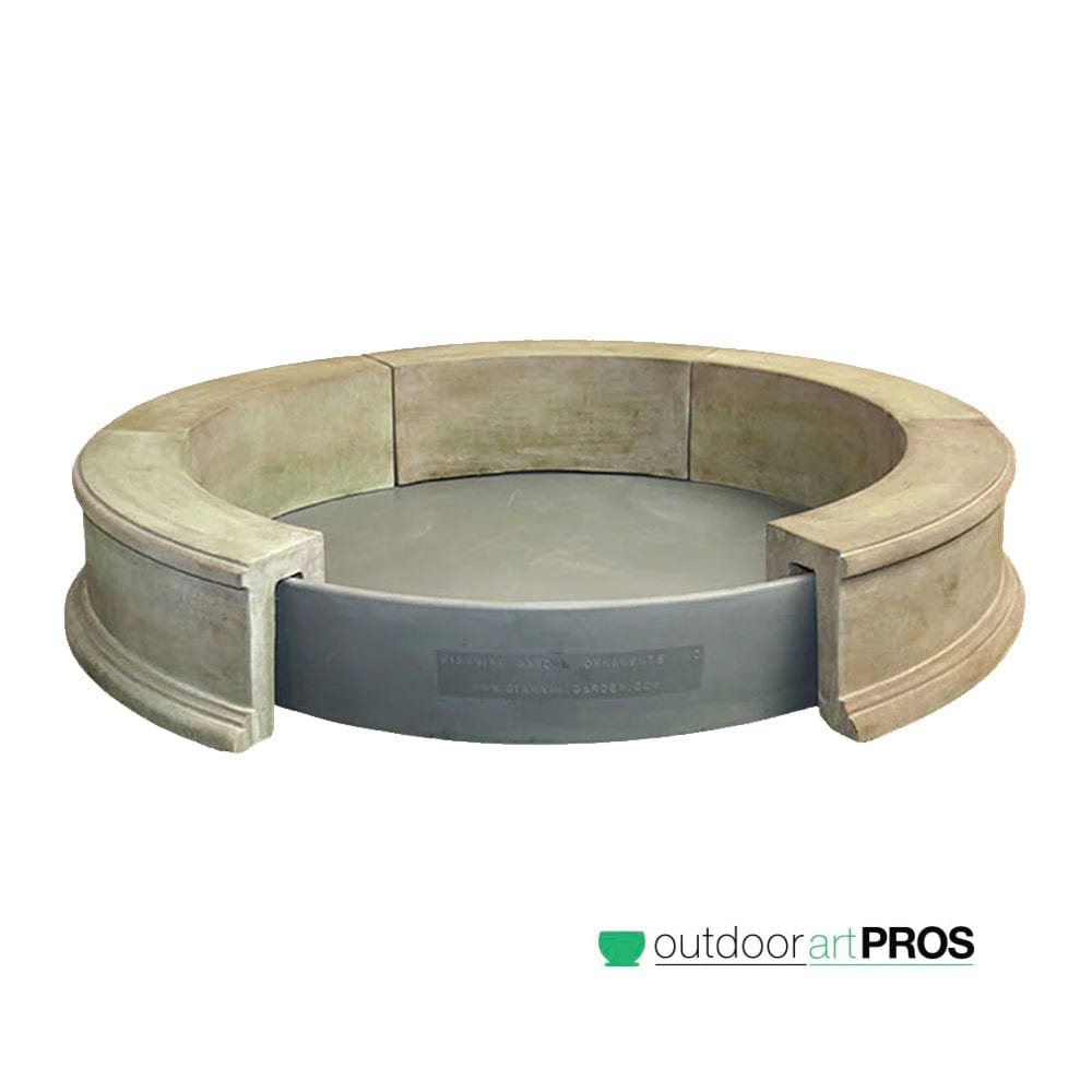 Giannini Fountain Easy Poly Basin - Outdoor Art Pros