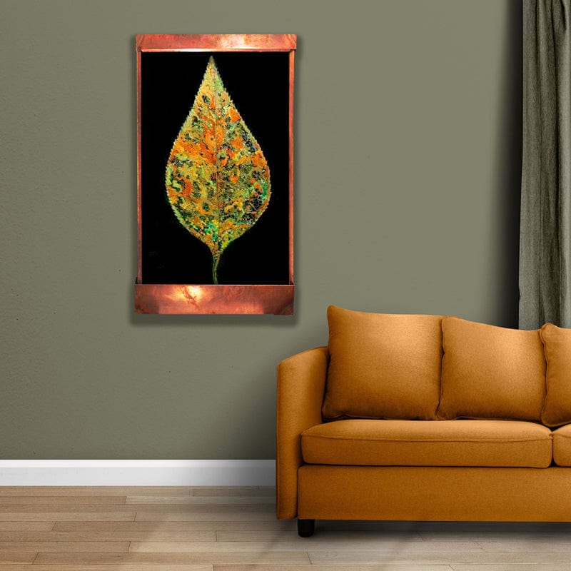 Florentine Leaf Wall Fountain